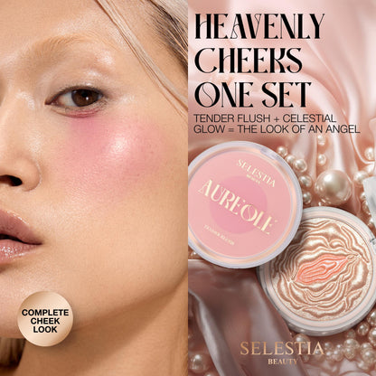 SELESTIA BEAUTY Divinve V Highlighter & Aureole Blush Bundle