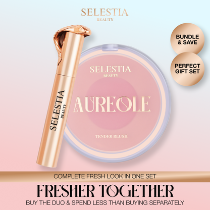 Queen Cobra Mascara & Blush Aureole Bundle