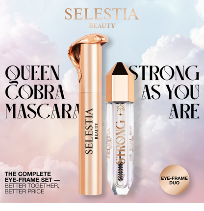 Strong As You Are Brow Gel & Queen Cobra Mascara Bundle