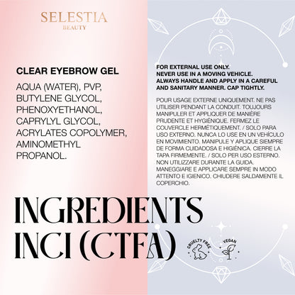 Strong As You Are Clear Eyebrow Gel