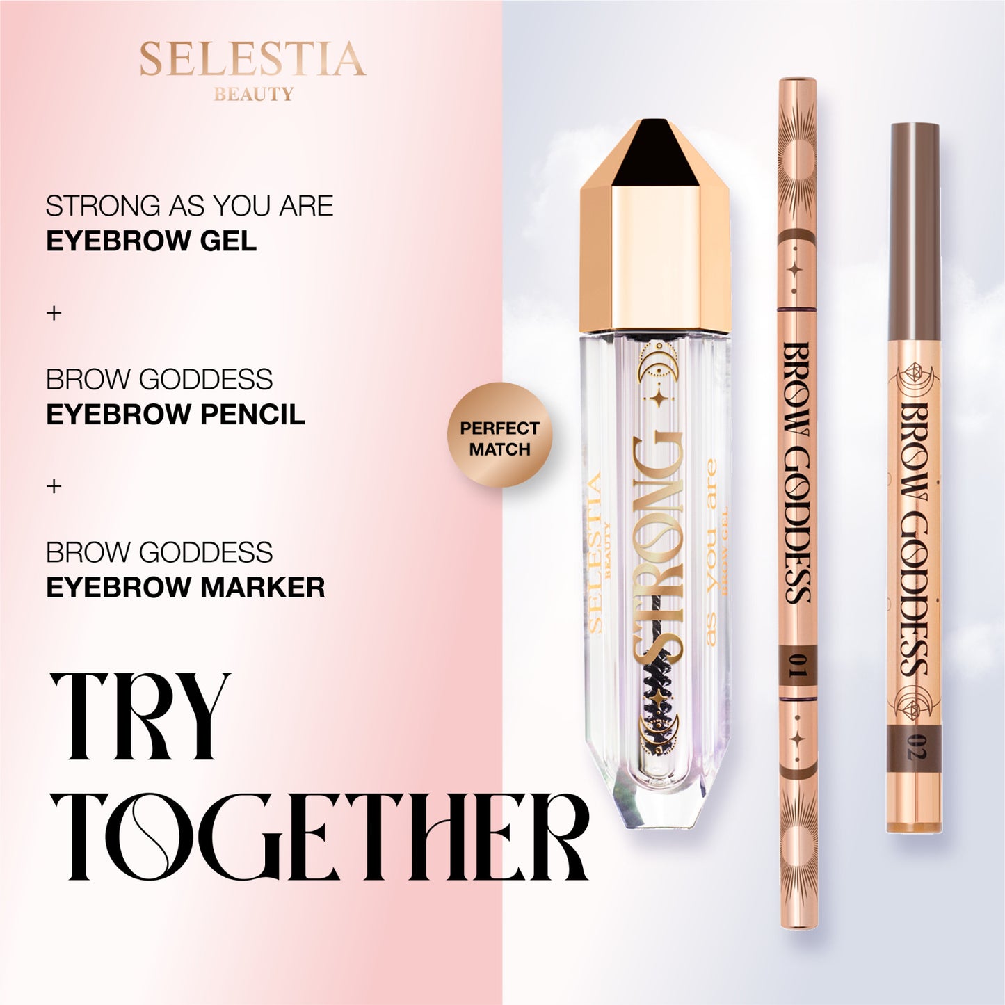 Strong As You Are Clear Eyebrow Gel